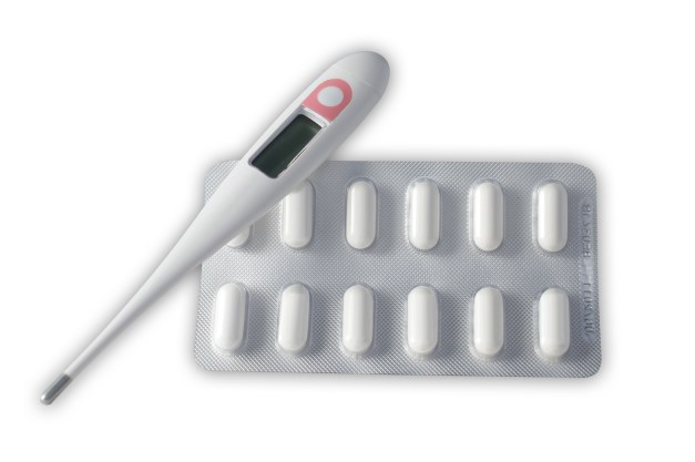 Thermometer and Pills
